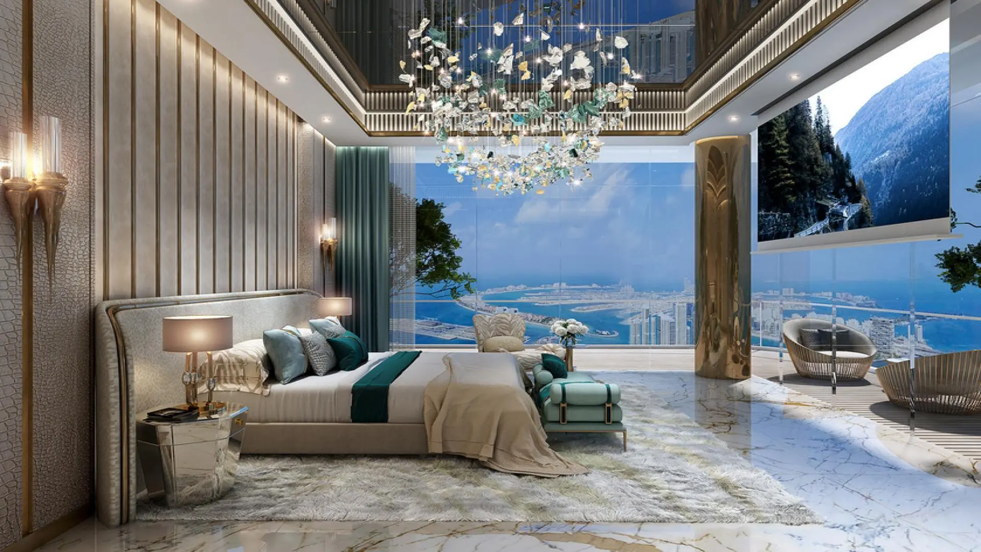 Luxury apartments with sea views Dubai