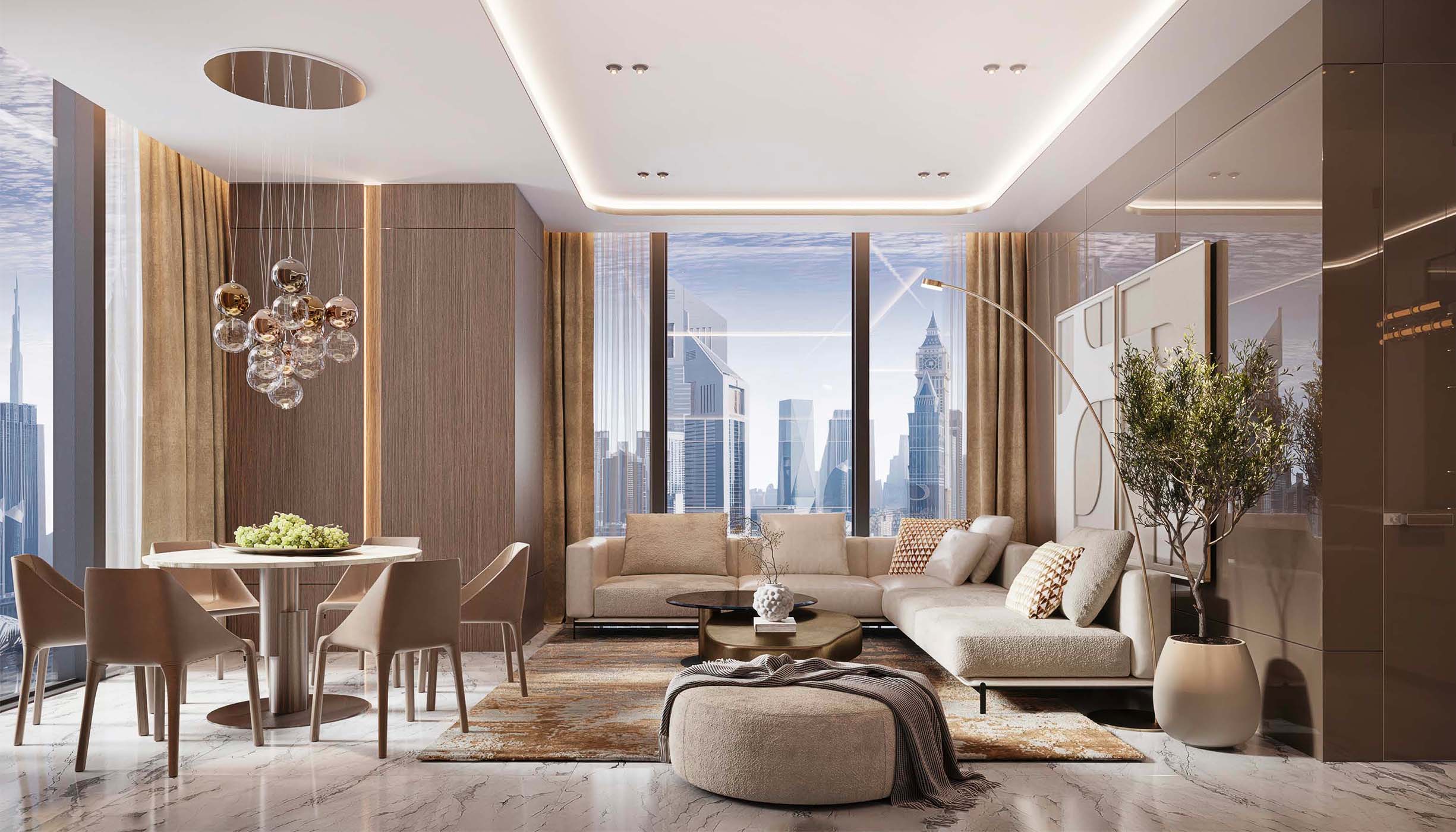 Azizi ready possession apartments in Dubai