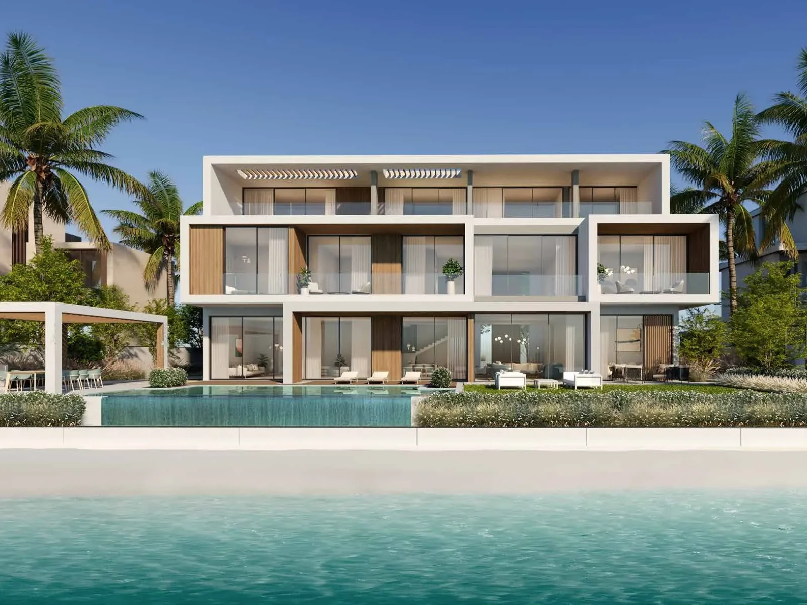 Luxury beachfront villas Dubai