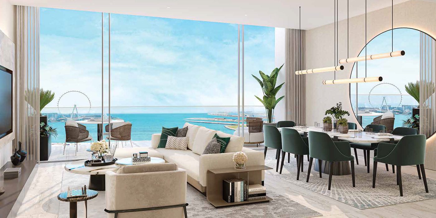 Dubai Marina sea view apartments